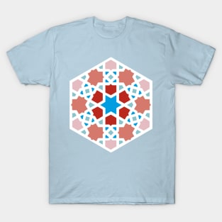 Coral Island Arabic Tiles T-Shirt